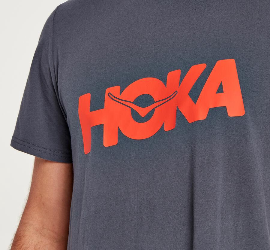 Camisa Hoka One One Hombre - Brand - Azules - CPS580971